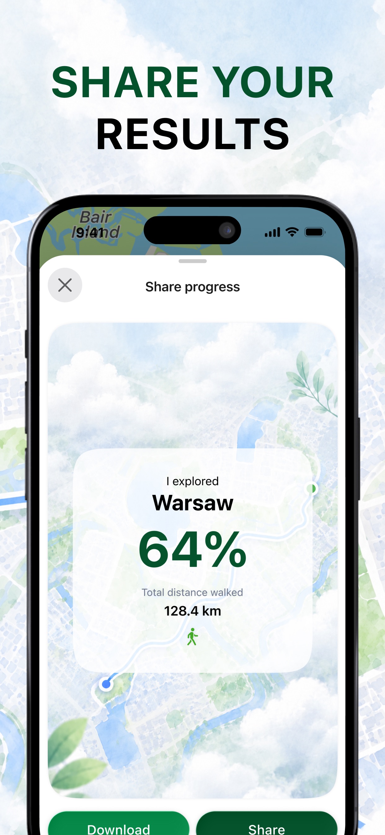 Screenshot 2 of WalkGO: Uncover City & walking