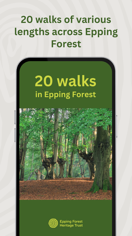 #2. Epping Forest Walks (iOS) 由: Epping Forest Heritage Trust