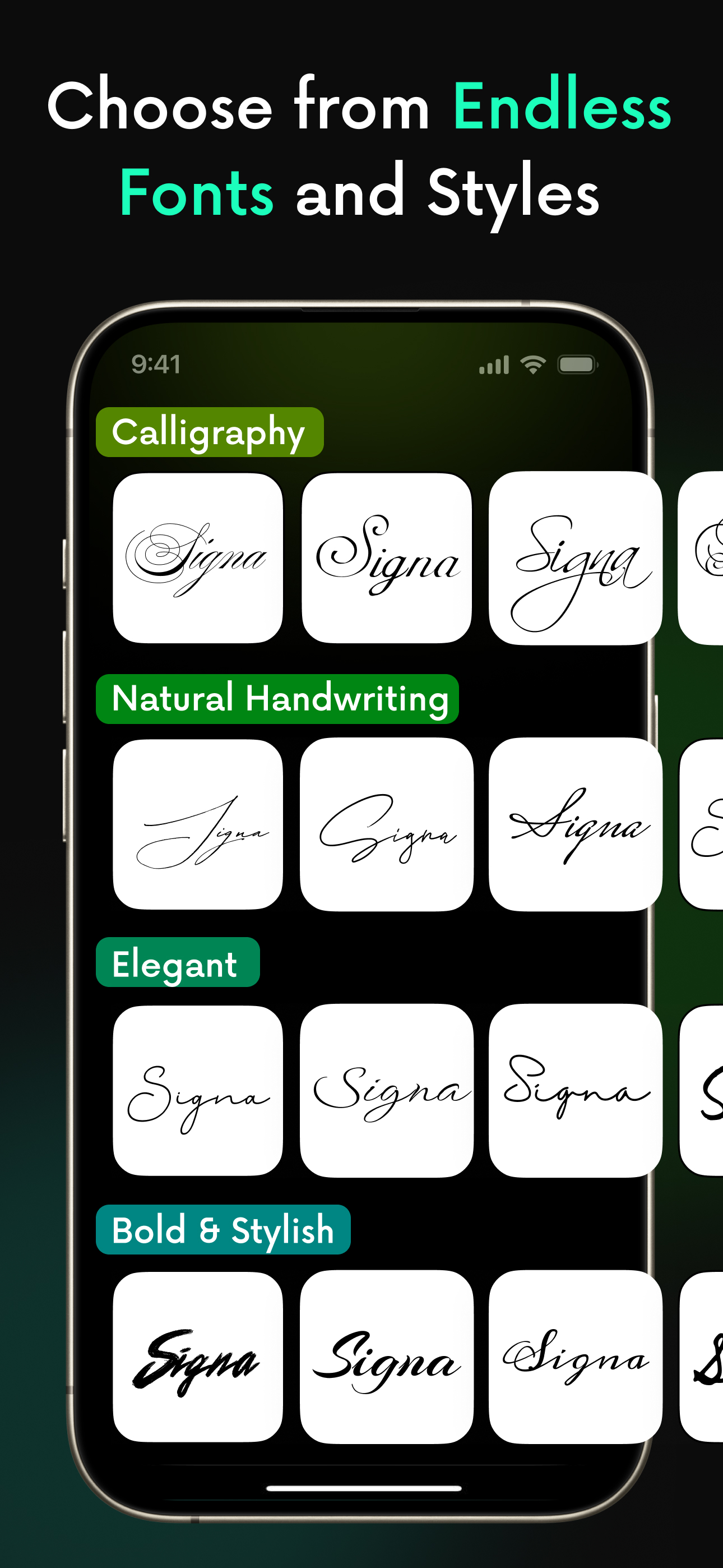 Signature maker - Digital sign screenshot 4