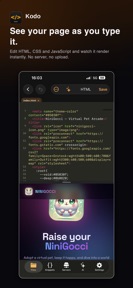 Kodo: AI Code Editor & IDE screenshot