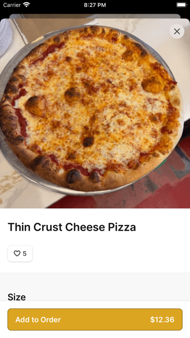 Screenshot 3 of Biaggio Pizzeria Restaurant App