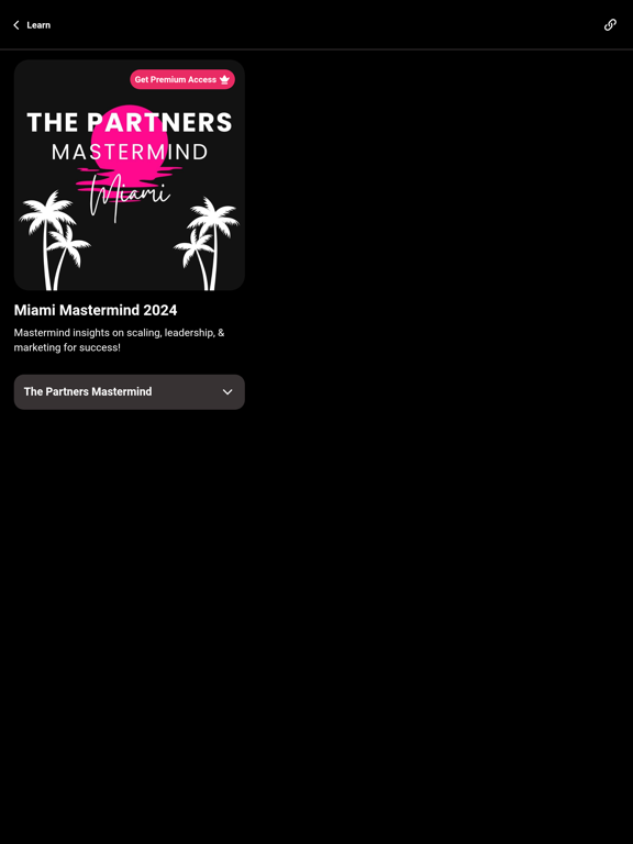 ACRE Partner iPad screenshot