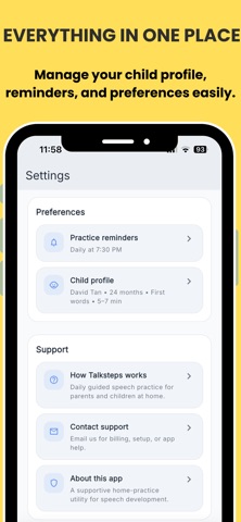 Teach Baby Talk - TalkSteps screenshot