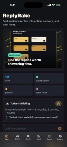 Reply Rake Screenshot 1 of 5