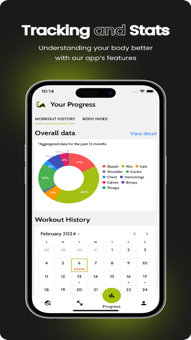 GYM BRO: Gym Workout Tracker Screenshot