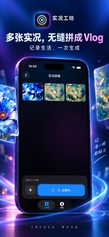 实况工坊 - Live Photo 壁纸与拼接 screenshot