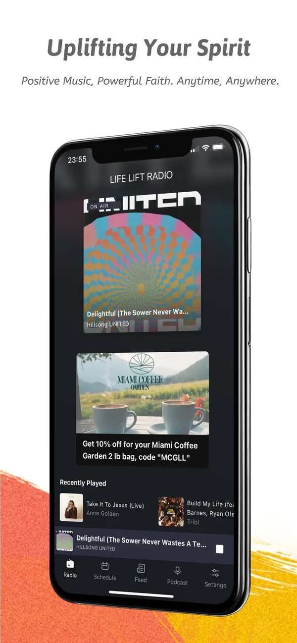 Screenshot #1 pour LIFE LIFT RADIO