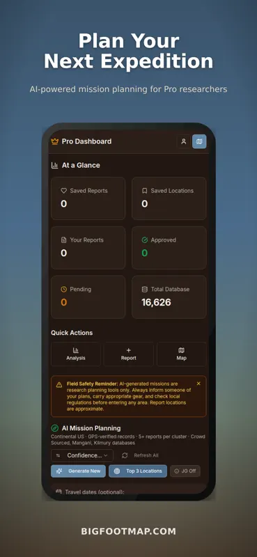 BigfootMap screenshot 3 of 4