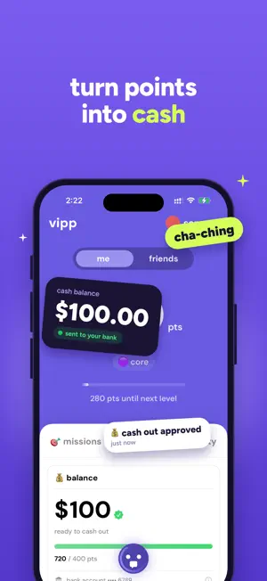 vipp: earn. unlock. repeat. screenshot 2