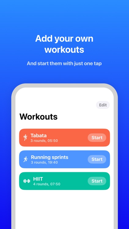 Hiit Timer & Tabata stopwatch