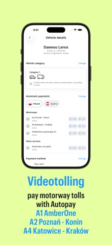 Autopay. Vignettes, motorway iPhone screenshot 4
