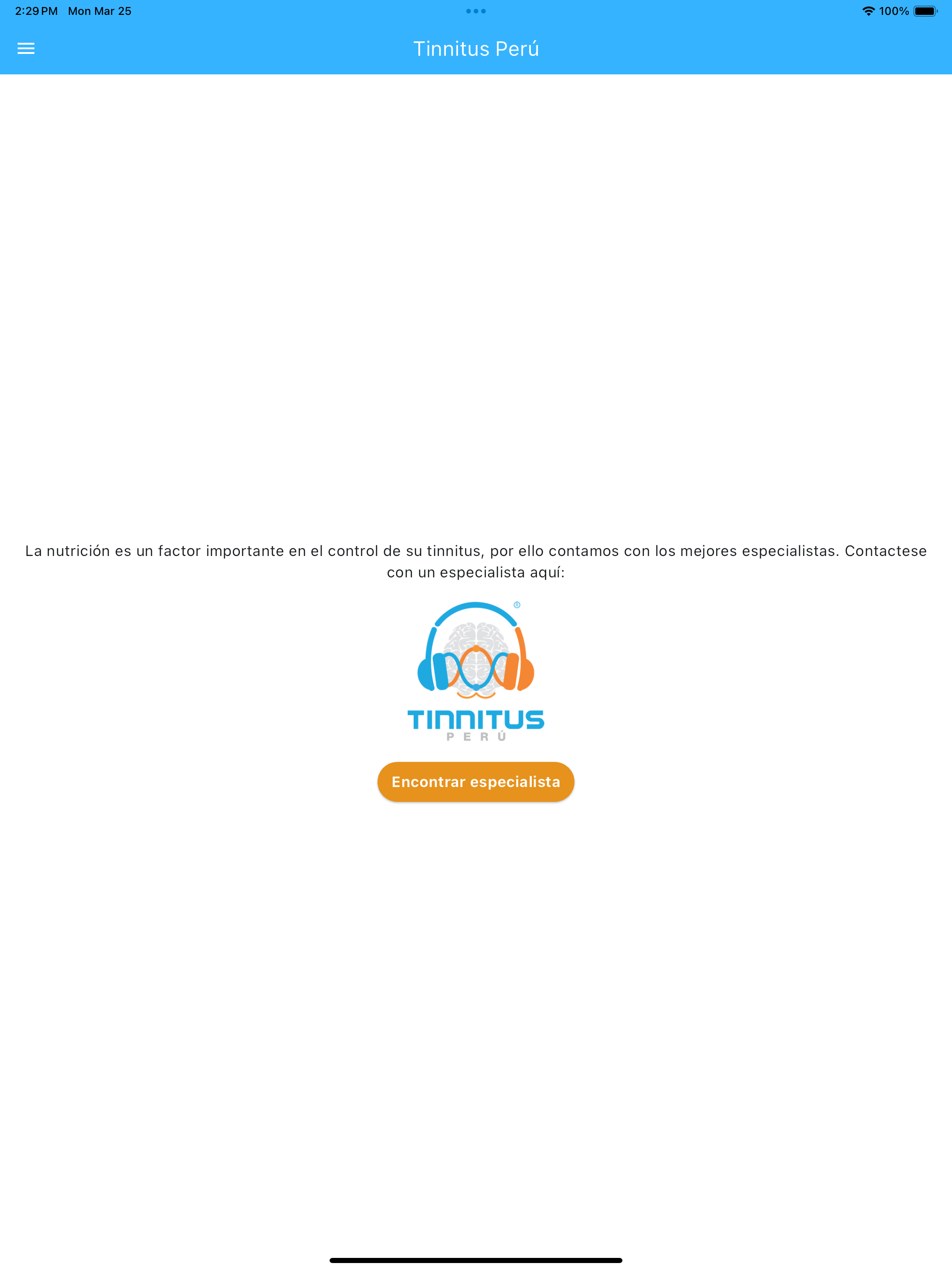Tinnitus Perú