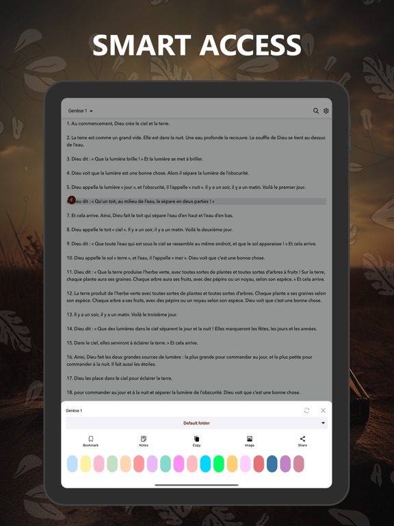 Screenshot #6 pour Bible French du Semeur Pro