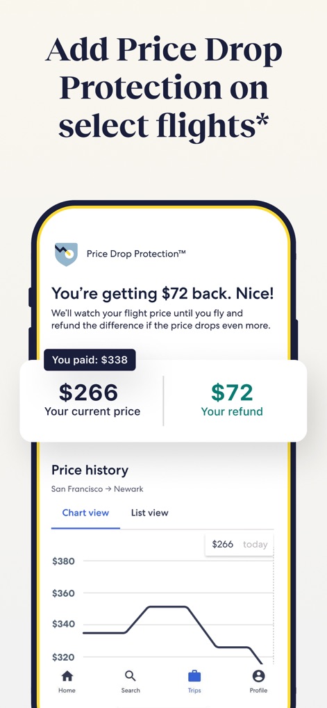 Expedia: Hotels, Flights, Cars - Price Drop Protection