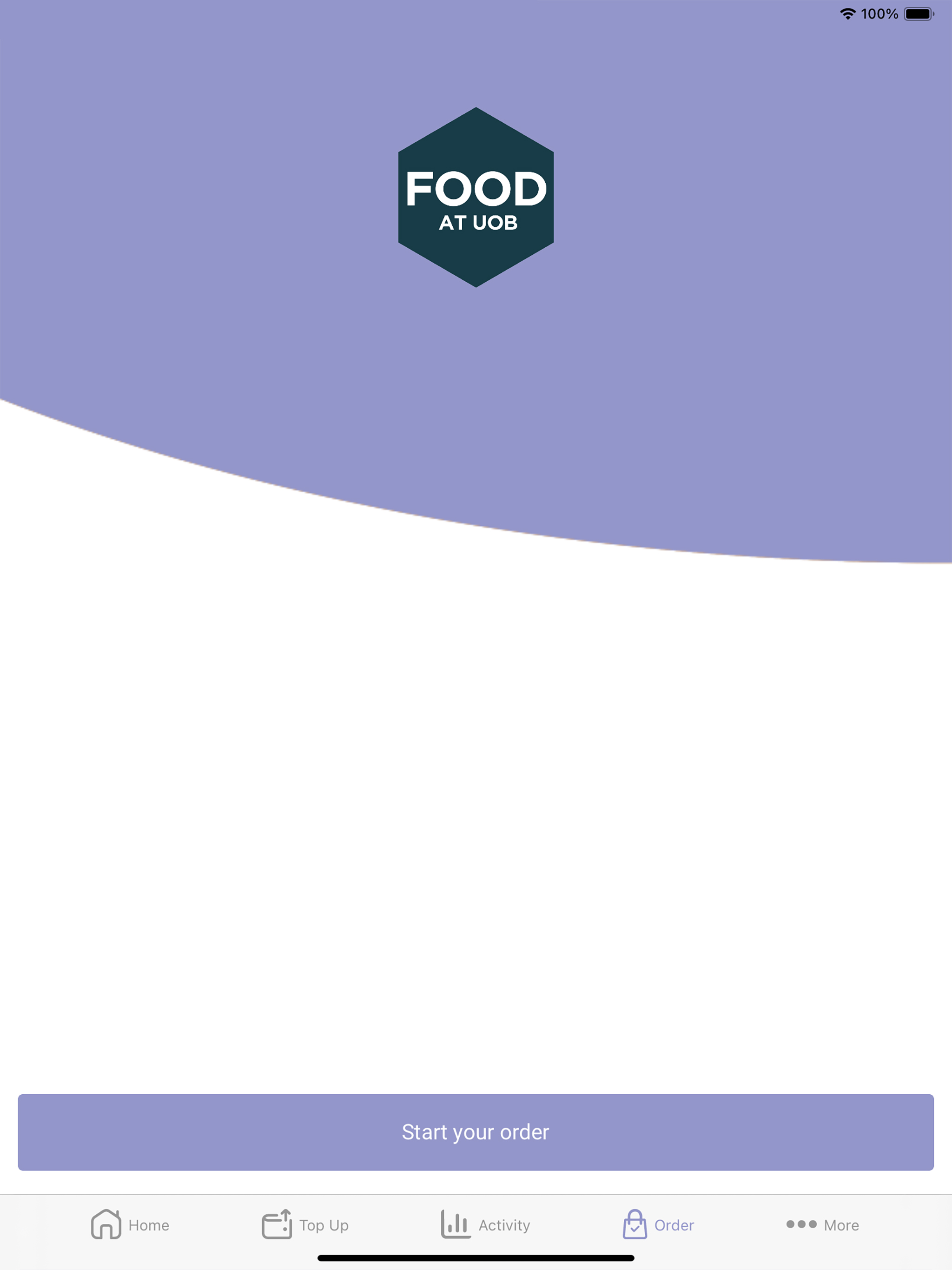 Food at UOB