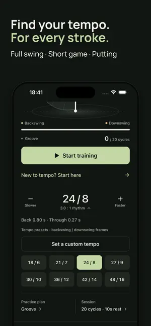 Golf Metronome screenshot 3