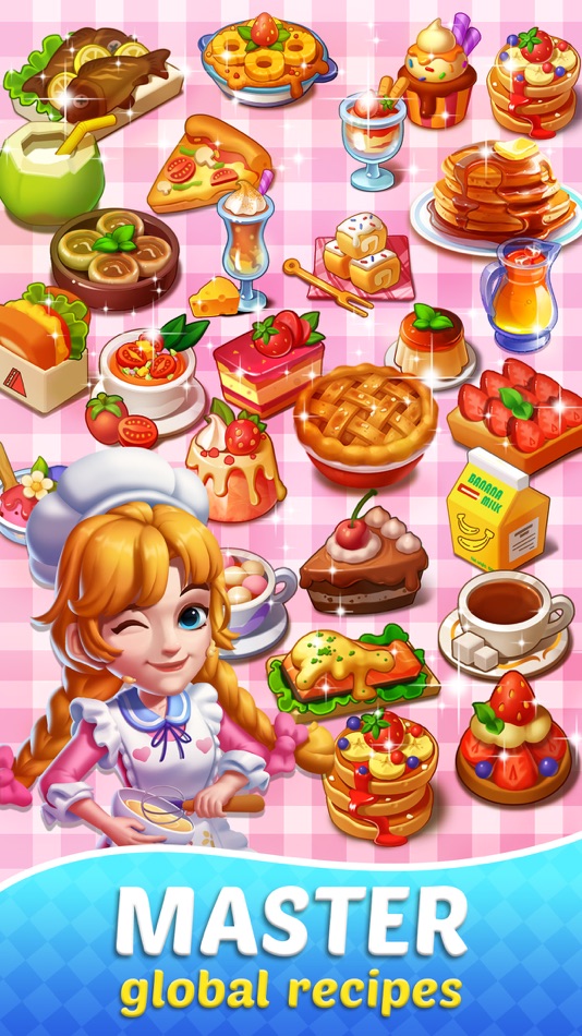 #2. Master Chef - Match & Merge (iOS) By: Aidian Network