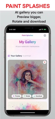 Paint Splashes screenshot