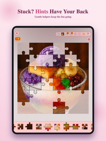 Jigsaw Puzzles by PuzzleFree iPad screenshot