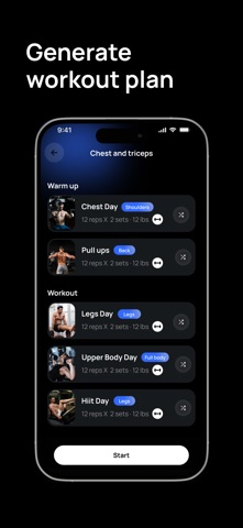 Swole AI - Gym Workout Planner screenshot