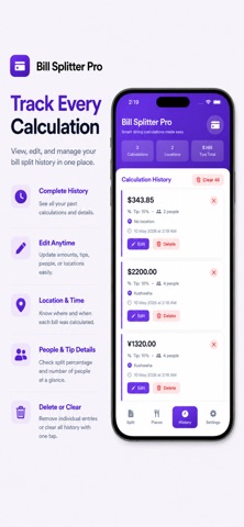Tip Calculator - TipMate Pro Screenshot 6 of 7