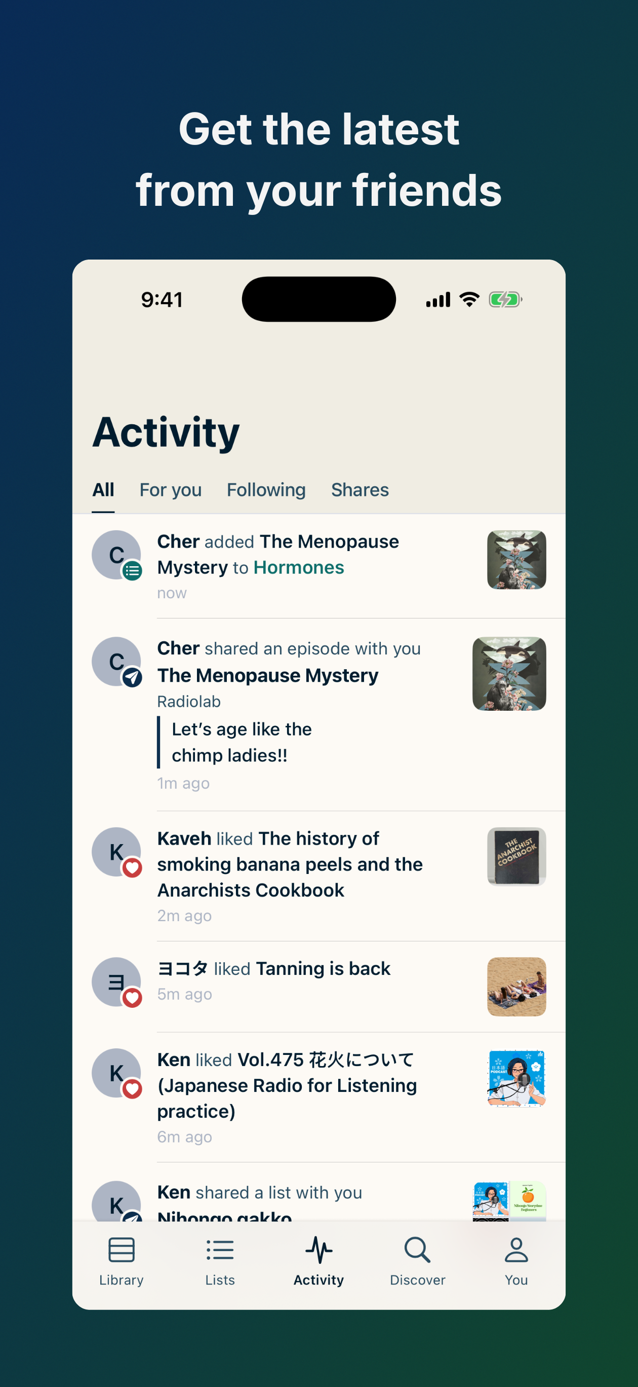 LISTND - Podcast Player screenshot 3