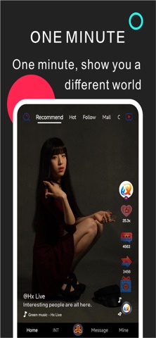 HxLive: Record life around you screenshot