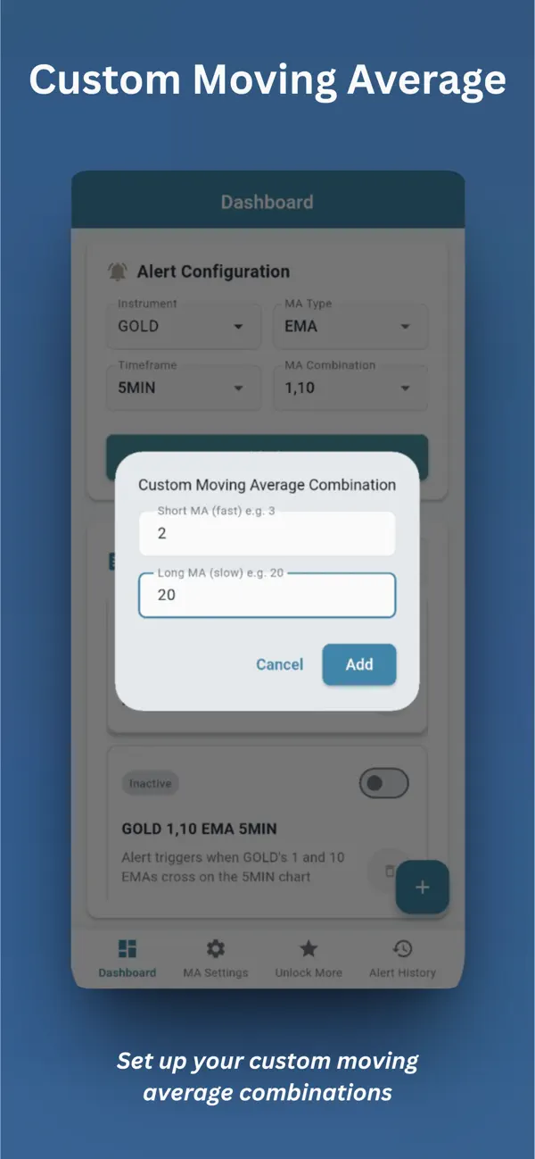 #2. MACrossover - Moving Average (iOS) โดย: Ascendro