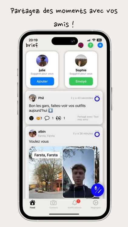 brief : share moments