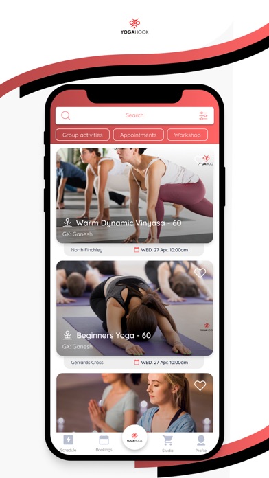 Yoga Hook   Yoga and Pilates Screenshot