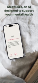 Eliza: AI for mental health screenshot