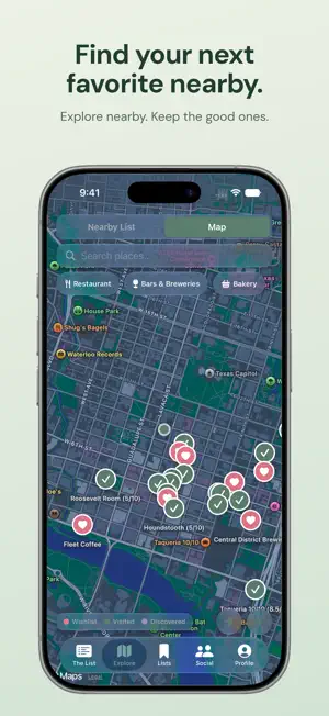 The List: Save & Rank Places screenshot 4