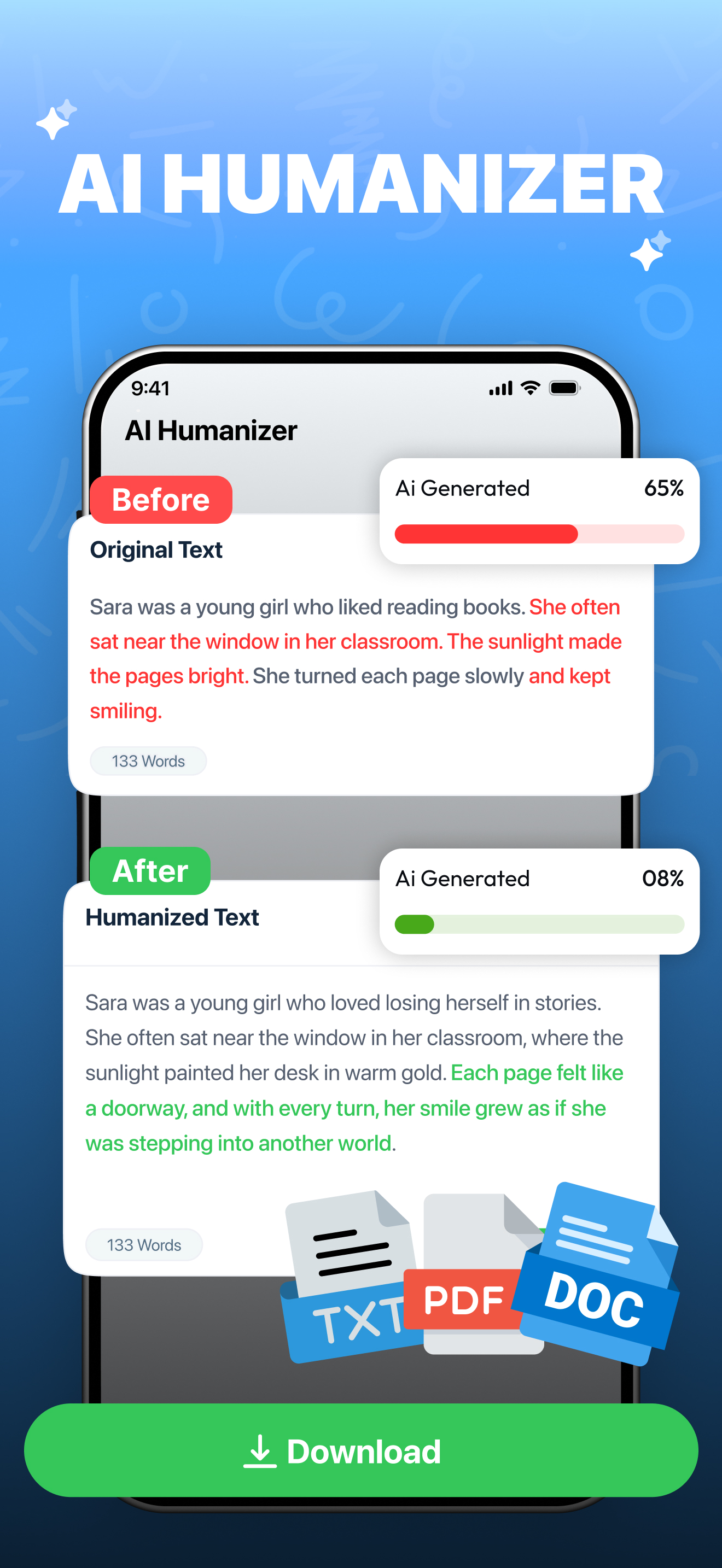 Paraphrase Tool & Humanize AI screenshot 3