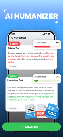 Paraphrase Tool & Humanize AI screenshot
