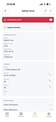 Flexi orvos-alkalmazás screenshot