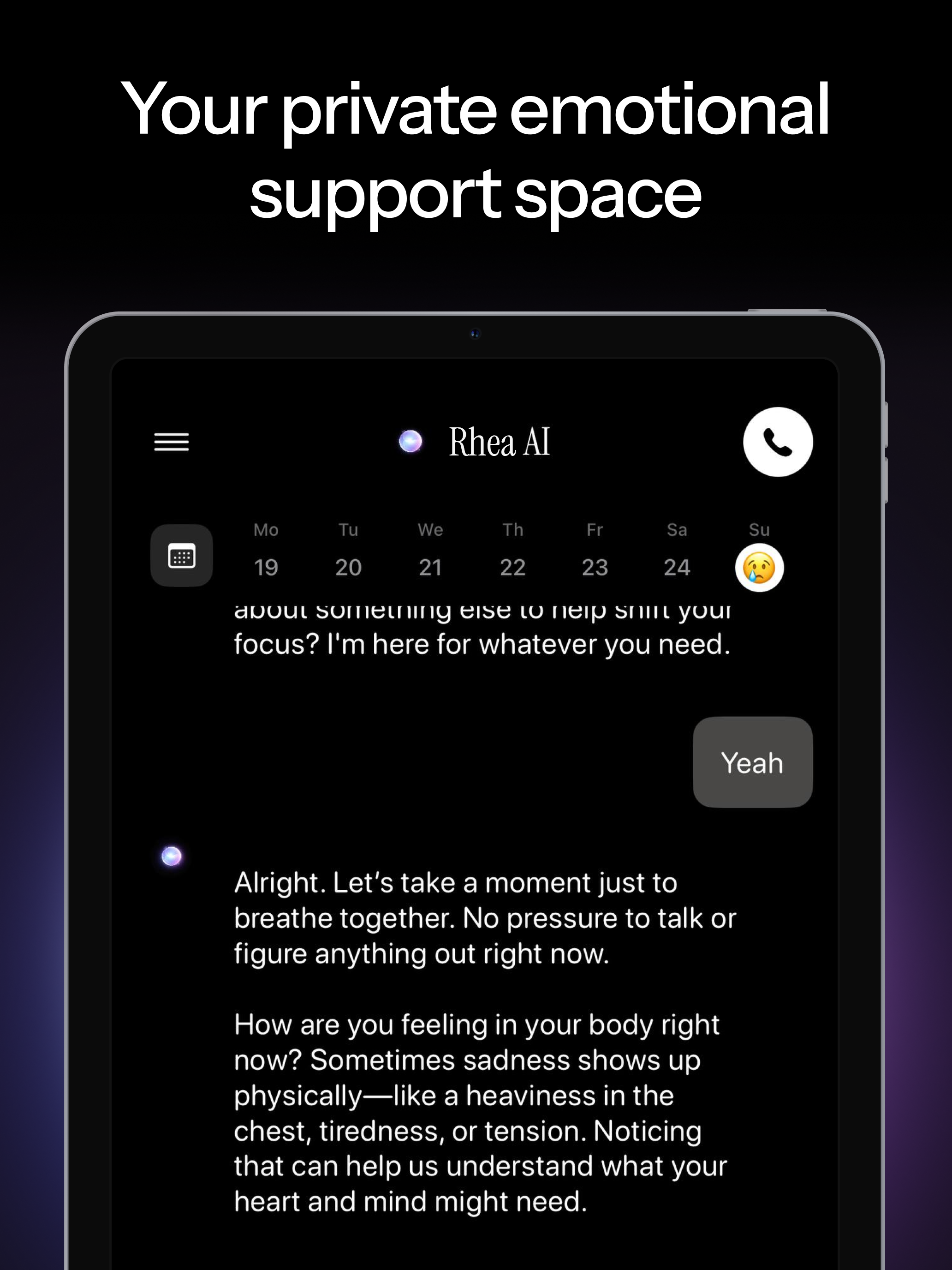 Rhea AI - Emotional Companion