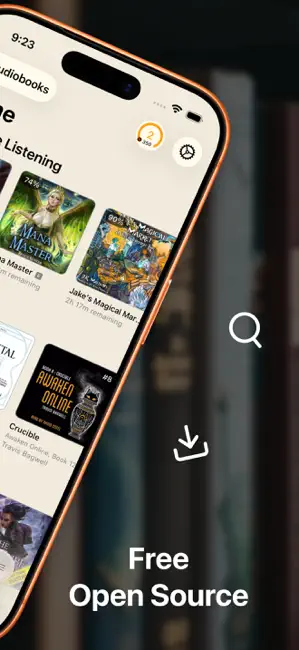 AudioBooth: Audiobooks Player iPhone screenshot 2