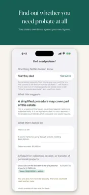 Settle: Probate & Executor screenshot 3