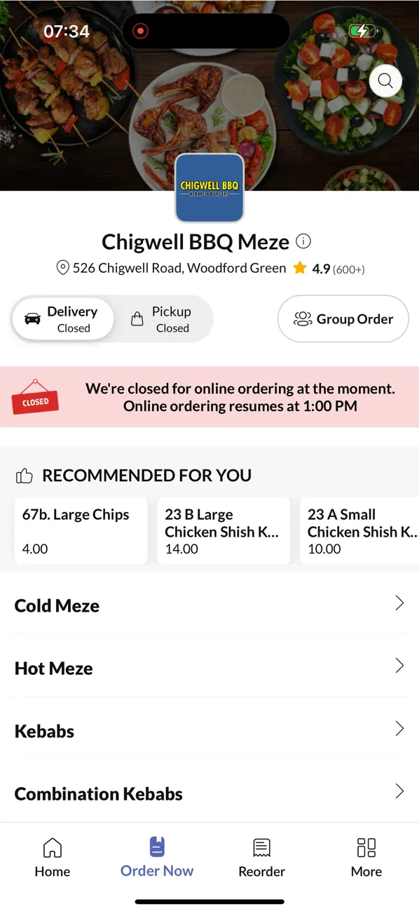 Screenshot #2 pour Chigwell BBQ Meze.