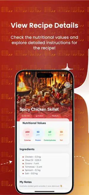What2Eat AI: Recipe Generator screenshot 3