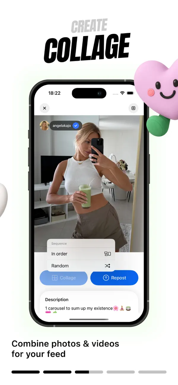 Screenshot #3 pour Repost For Instagram Reels