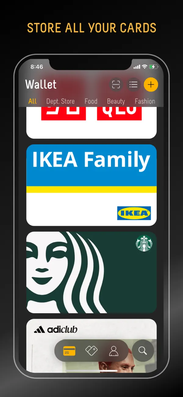 Screenshot #1 pour Perkd – Loyalty Card Wallet