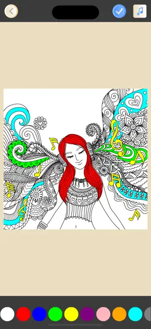 Rainbow Unicorn Coloring Game screenshot 2