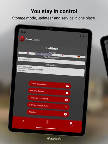 PowerXtreme PRO iPad screenshot