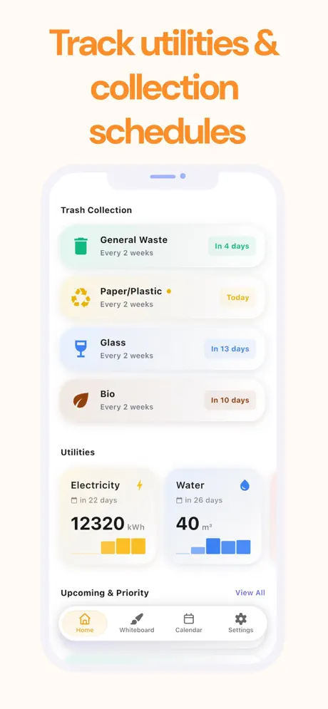 Homsy: Home & Family Organizer 家庭管理应用截图