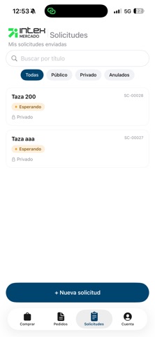 Intex Mercado screenshot