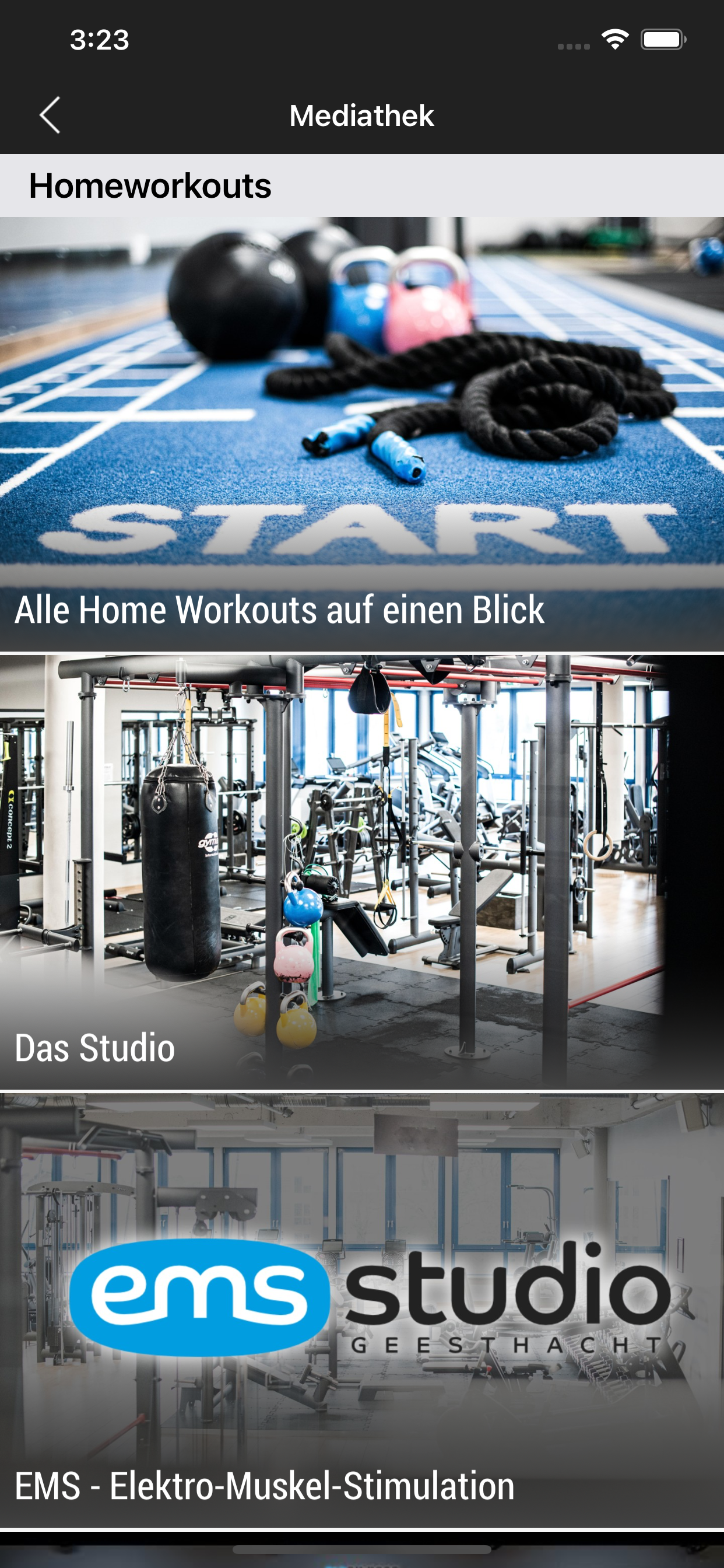 elbFitness screenshot 3