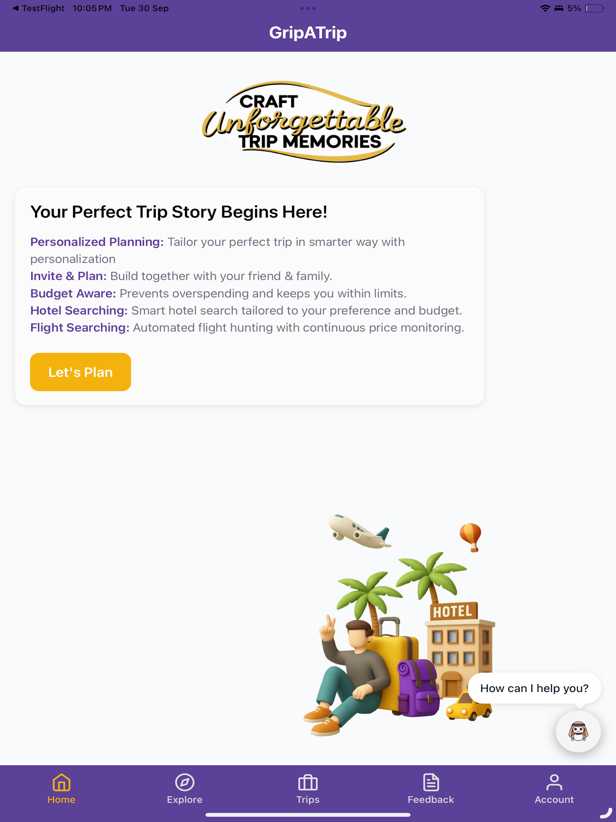GripaTrip: AI Travel Planner screenshot 12