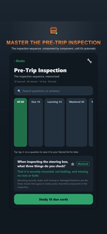 CDL Permit Prep: Test 2026 iPhone screenshot
