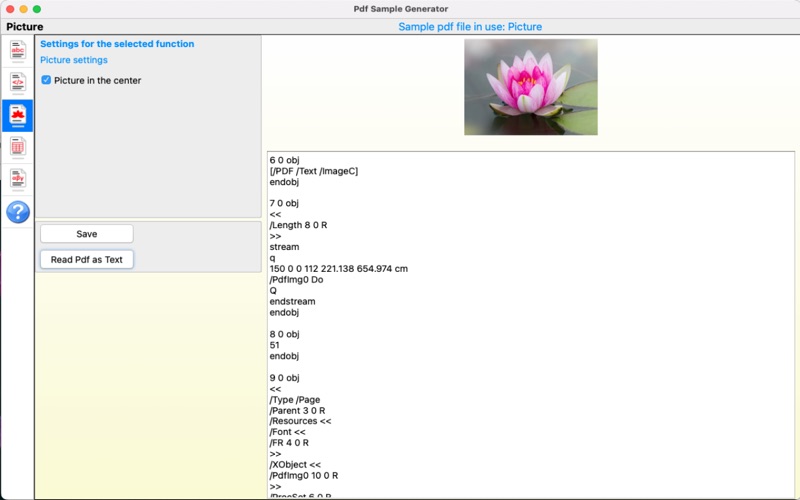 Screenshot #3 pour PdfSampleGenerator